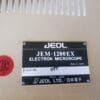 TEM JEO 003 ID Plate Masked Regen Microscopy used second hand electron microscope for sale